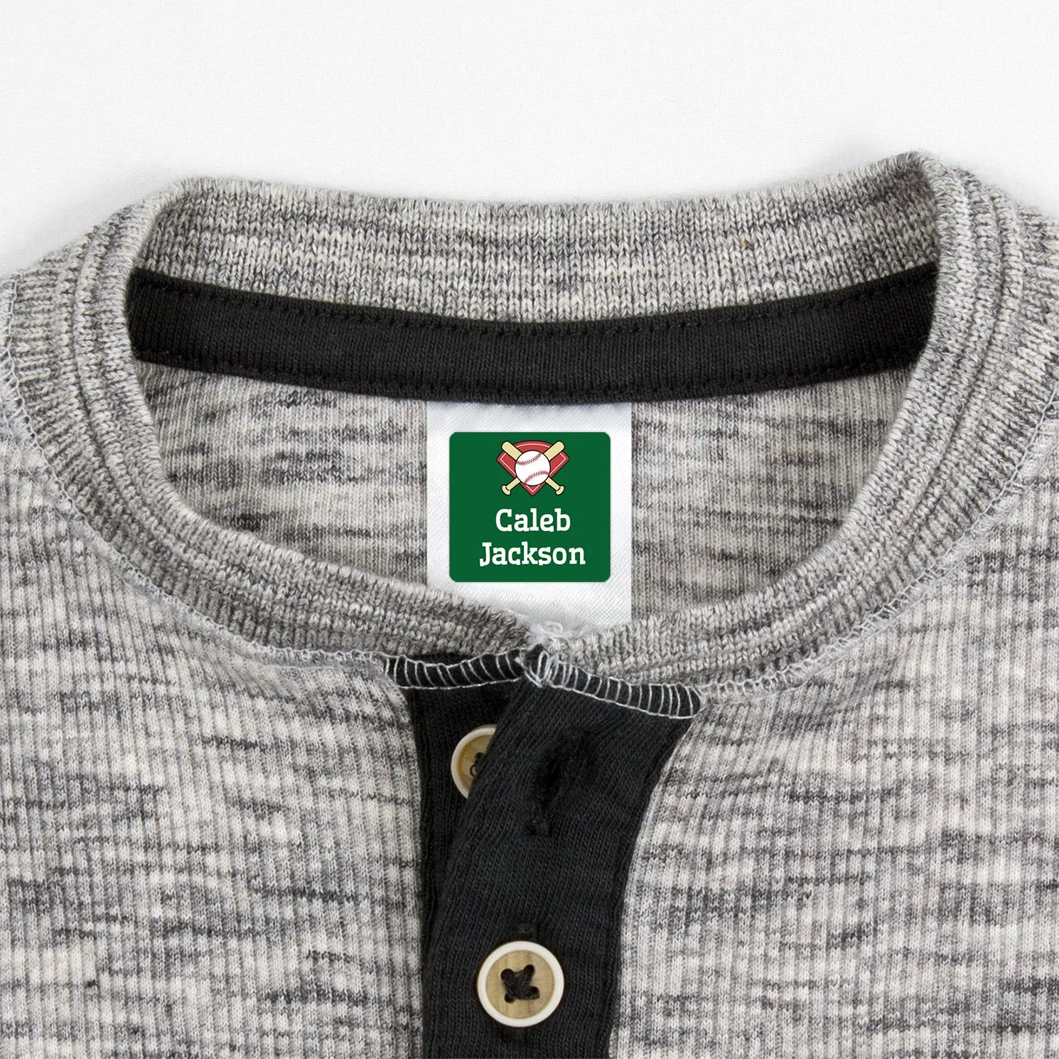 Baseball Clothing Labels