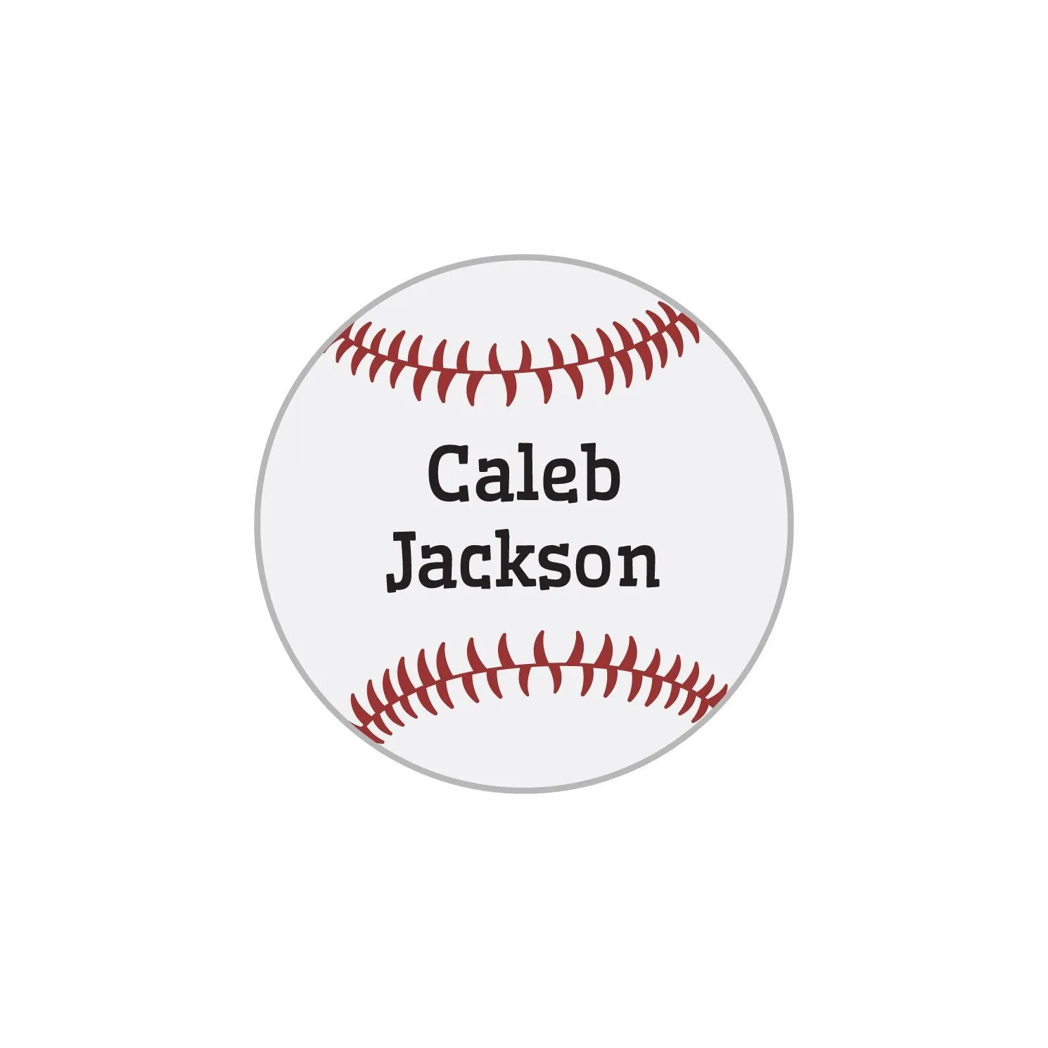Baseball Clothing Labels