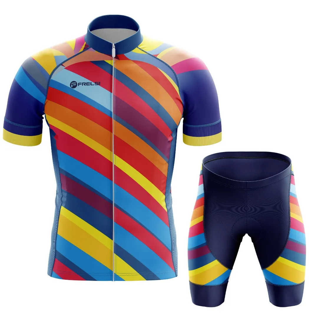 Color Carnival | Men's Short Sleeve Cycling Set