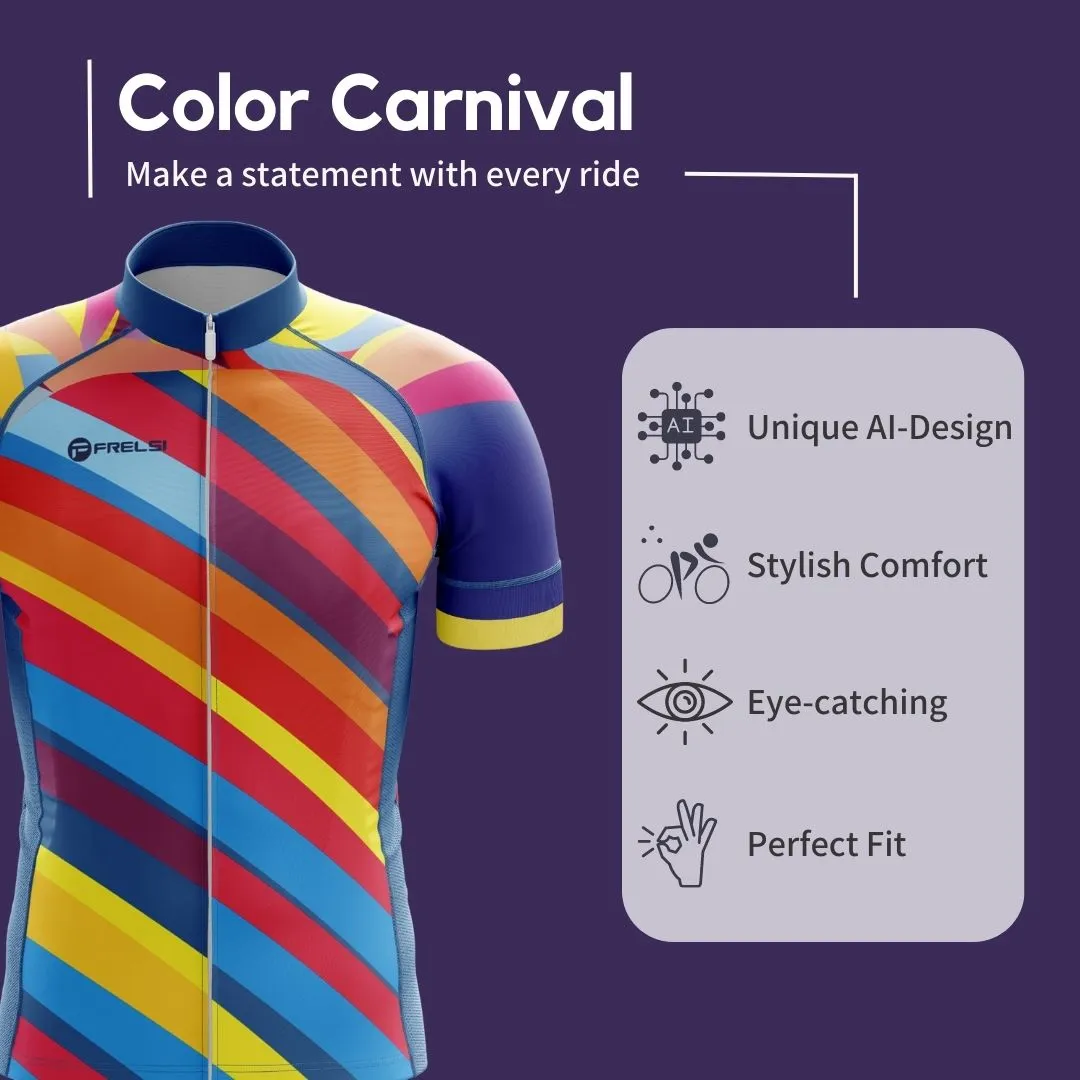 Color Carnival | Men's Short Sleeve Cycling Set