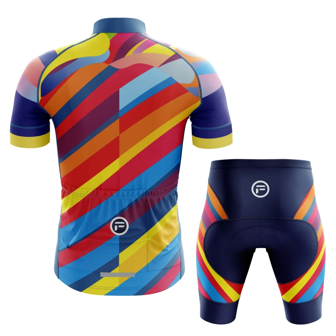 Color Carnival | Men's Short Sleeve Cycling Set