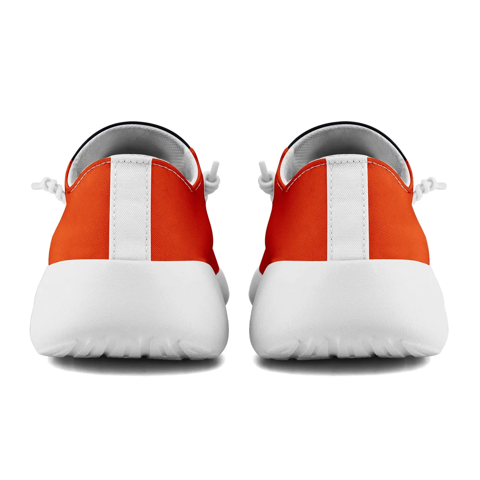Custom Blue Orange Chicago Jacket and Sports Shoes Combo Offer Personalized Combo ZH-D020294-7
