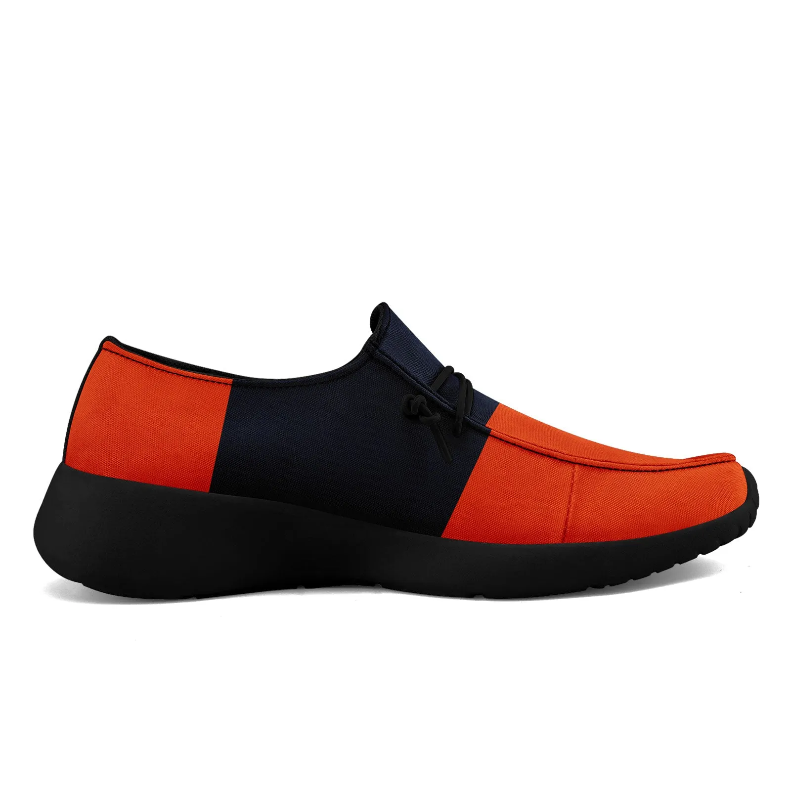 Custom Blue Orange Chicago Jacket and Sports Shoes Combo Offer Personalized Combo ZH-D020294-7