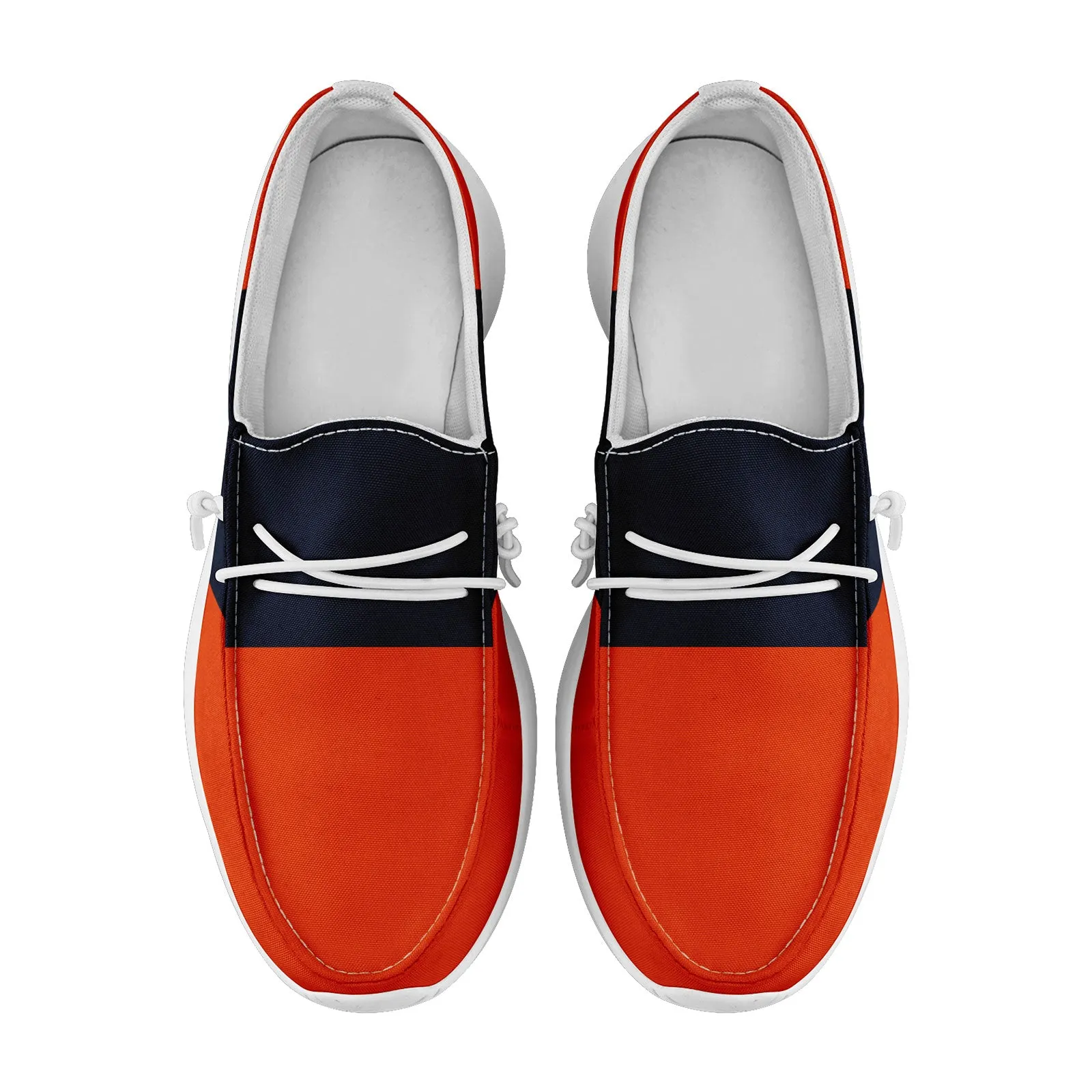 Custom Blue Orange Chicago Jacket and Sports Shoes Combo Offer Personalized Combo ZH-D020294-7