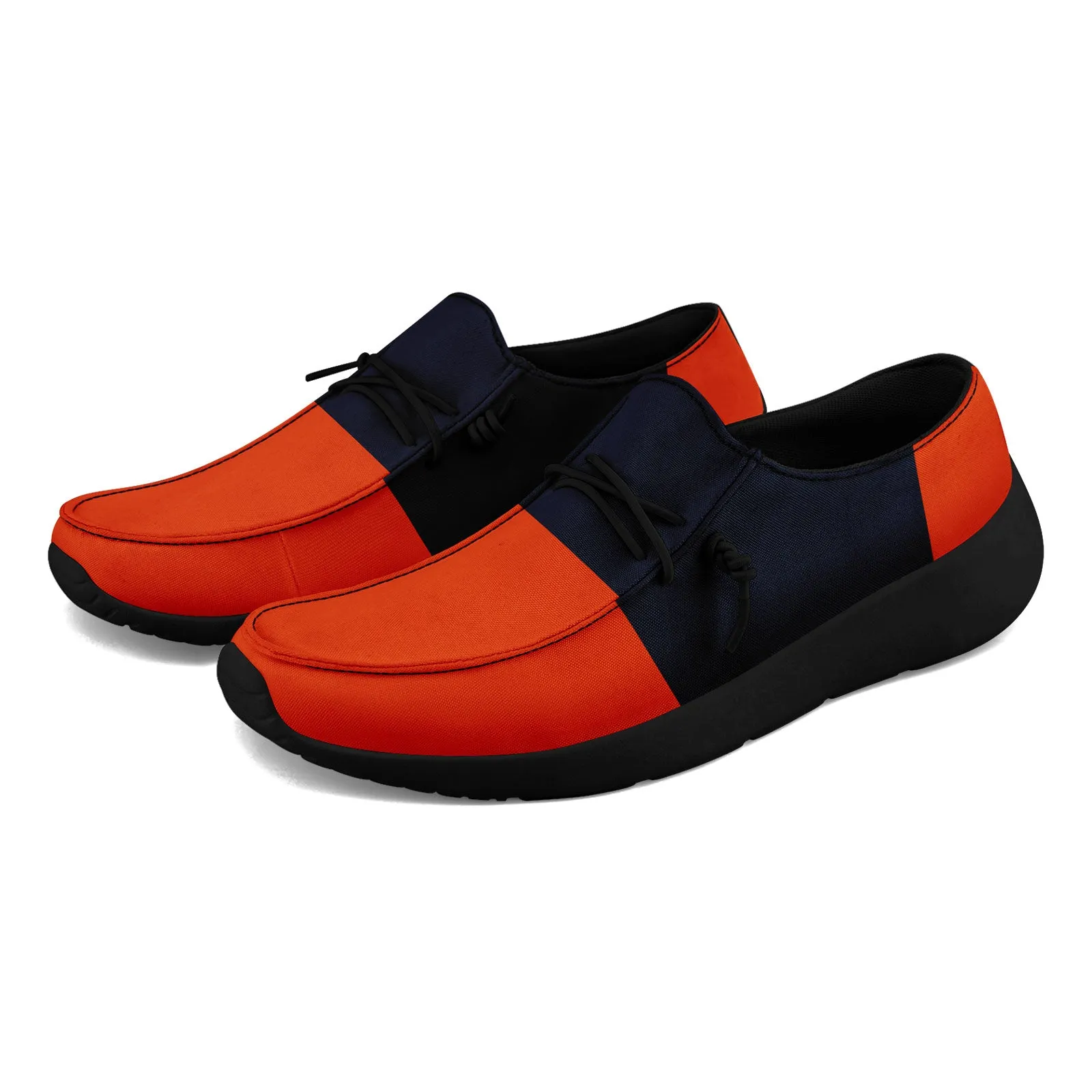 Custom Blue Orange Chicago Jacket and Sports Shoes Combo Offer Personalized Combo ZH-D020294-7