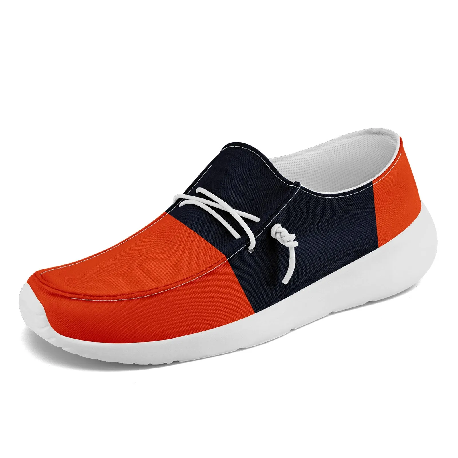 Custom Blue Orange Chicago Jacket and Sports Shoes Combo Offer Personalized Combo ZH-D020294-7