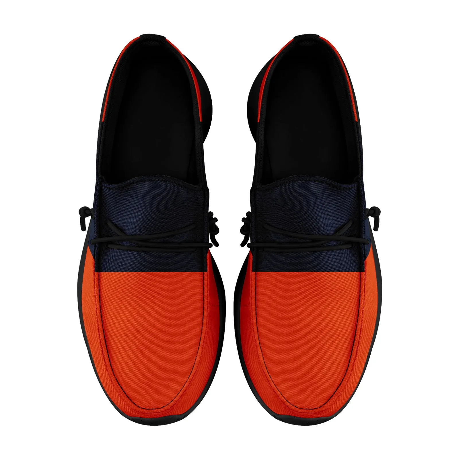 Custom Blue Orange Chicago Jacket and Sports Shoes Combo Offer Personalized Combo ZH-D020294-7