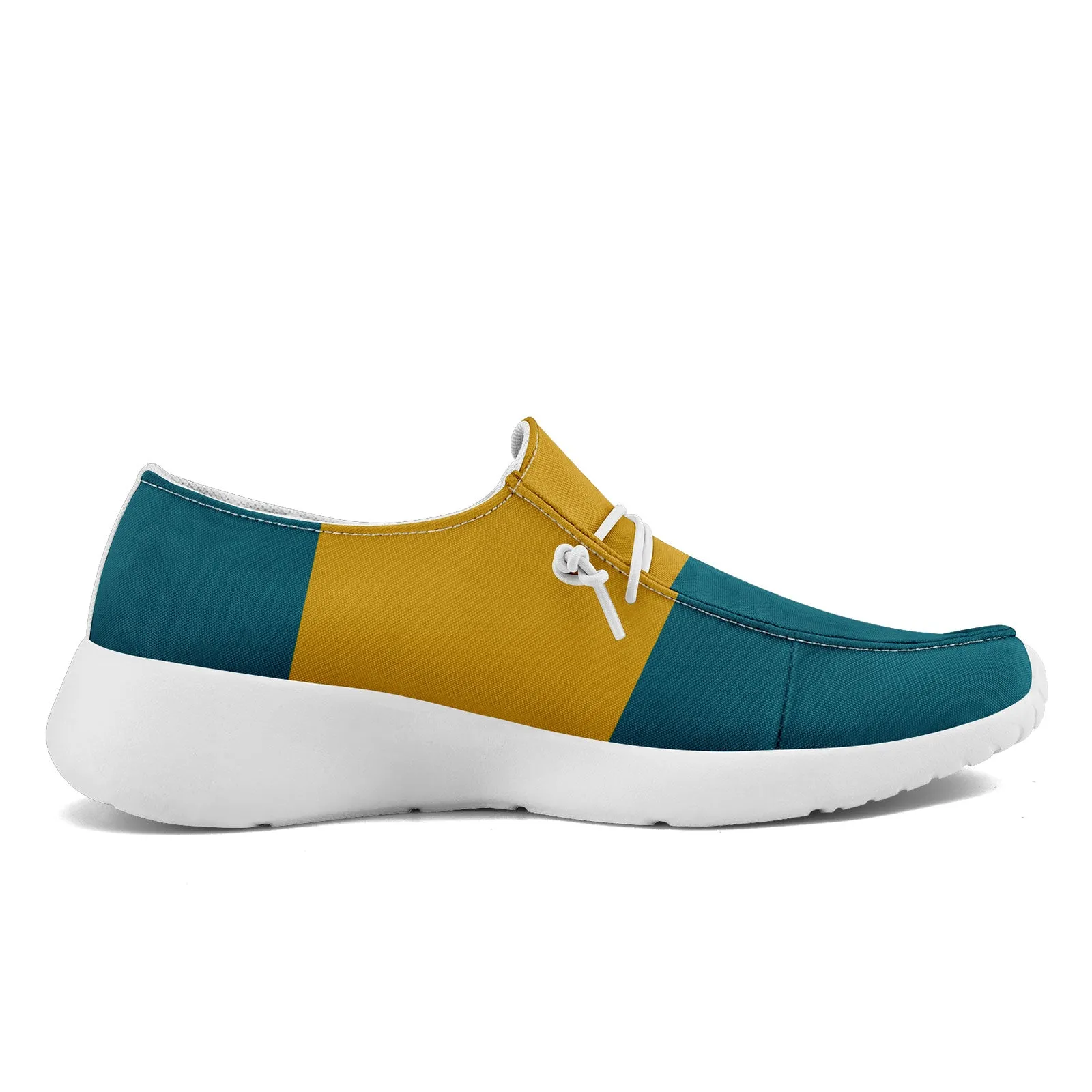 Custom Green Yellow Jacksonville Jacket and Sports Shoes Combo Offer Personalized Combo ZH-D020294-16