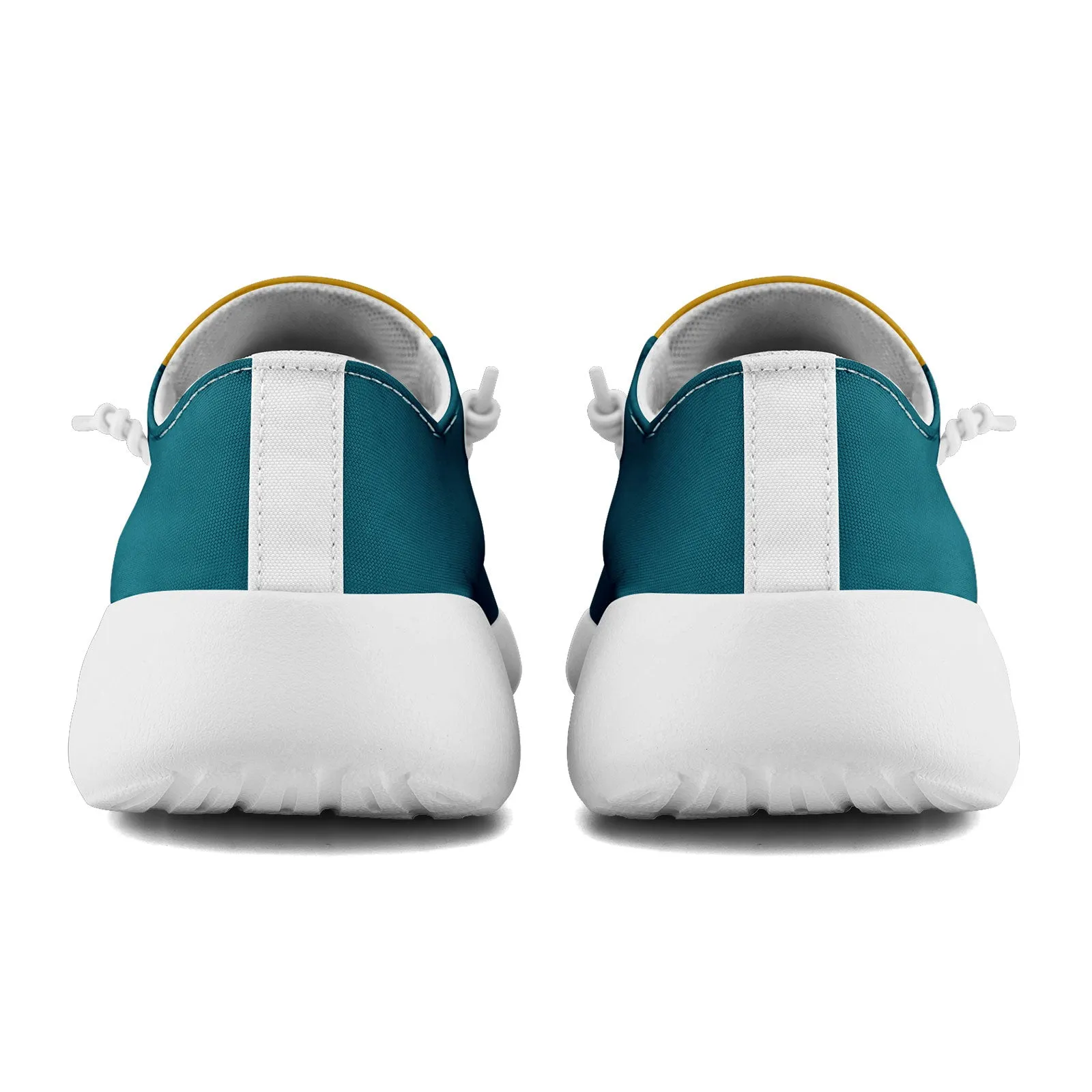 Custom Green Yellow Jacksonville Jacket and Sports Shoes Combo Offer Personalized Combo ZH-D020294-16