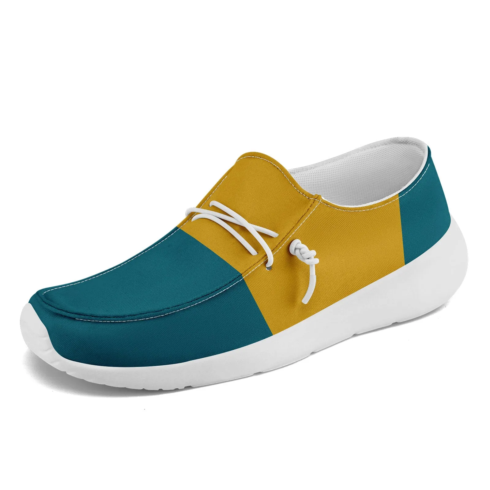Custom Green Yellow Jacksonville Jacket and Sports Shoes Combo Offer Personalized Combo ZH-D020294-16