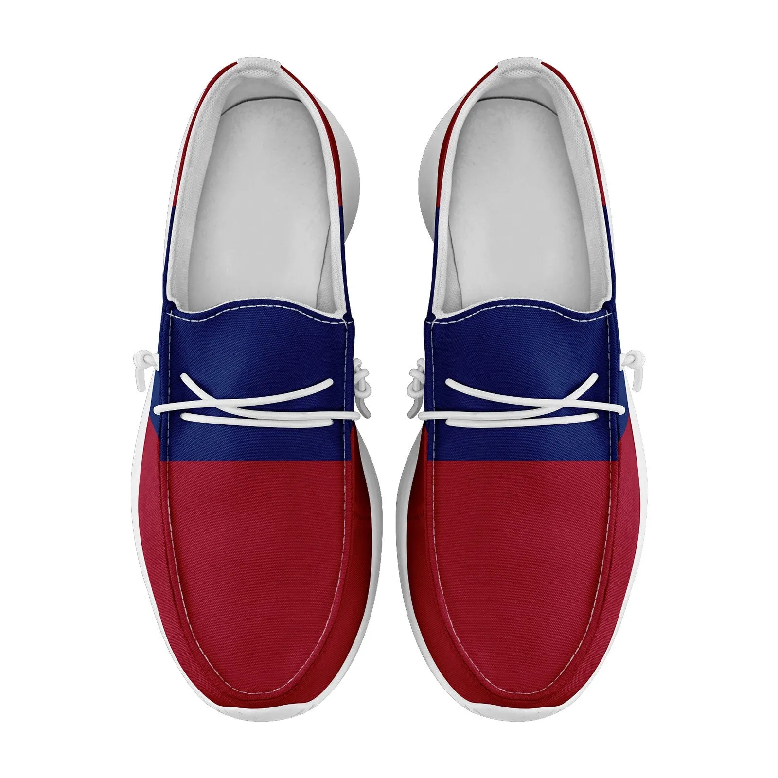 Custom White Red Blue New York Jacket and Sports Shoes Combo Offer Personalized Combo ZH-D020294-21