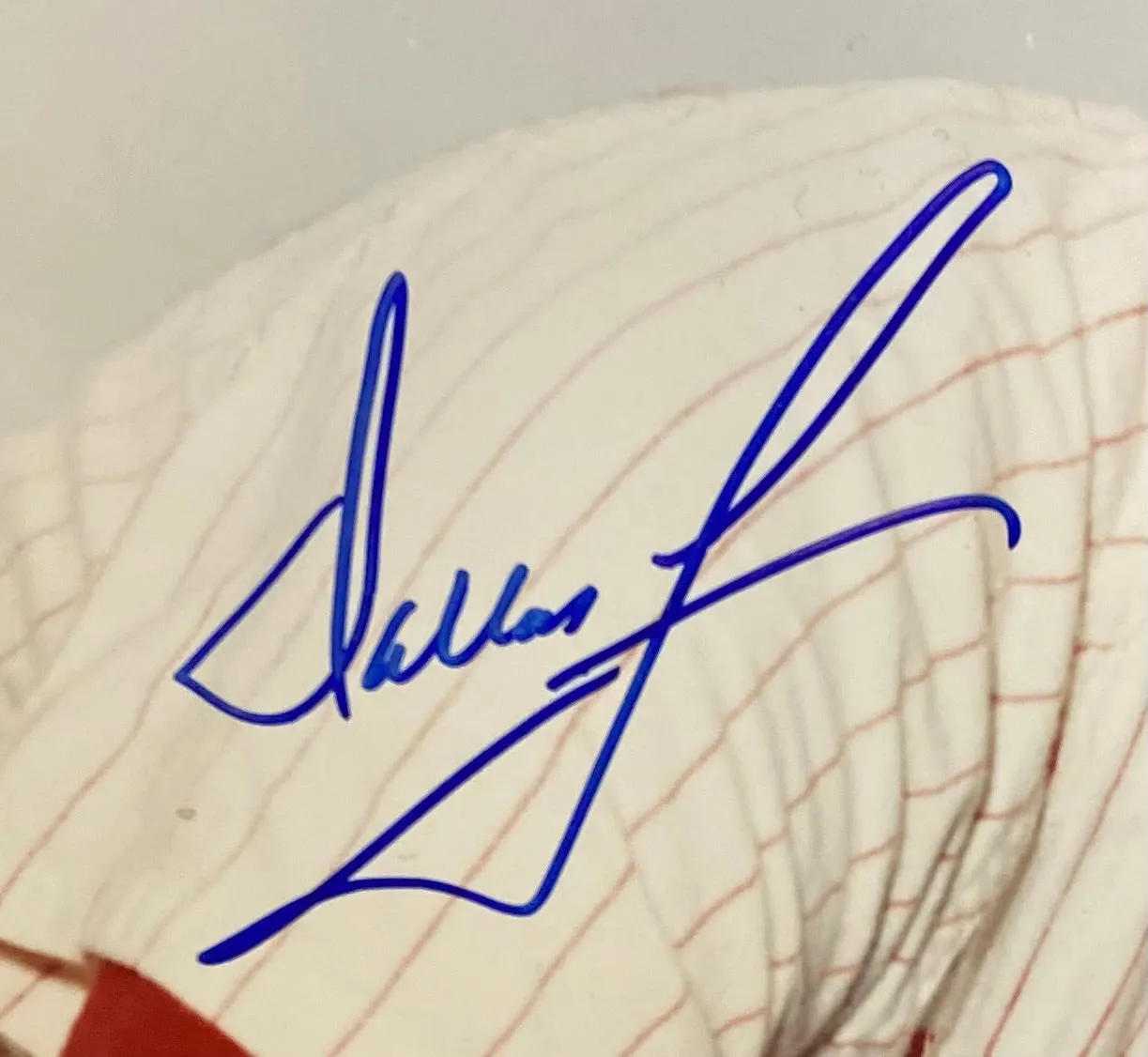 Dallas Green Signed 8x10 Philadelphia Phillies Photo BAS