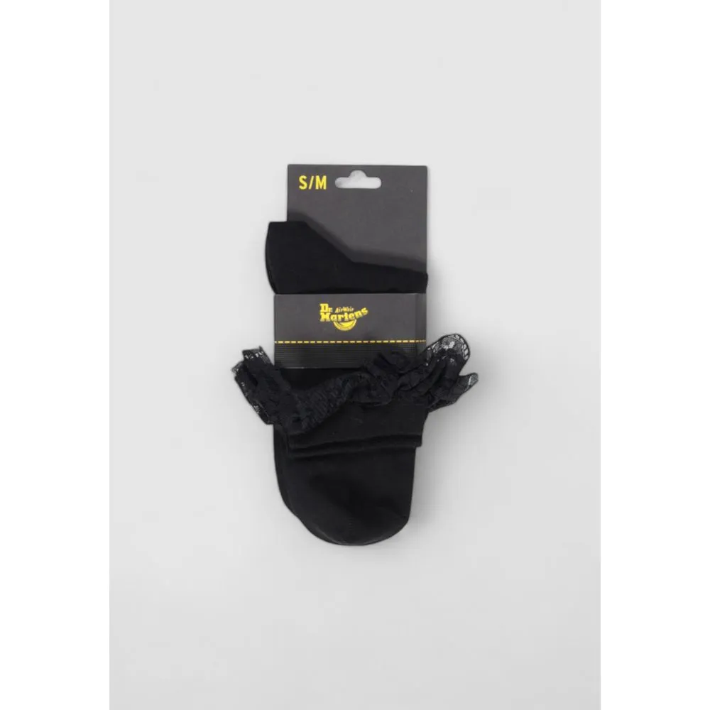 Dr. Martens Black Polyester Sock