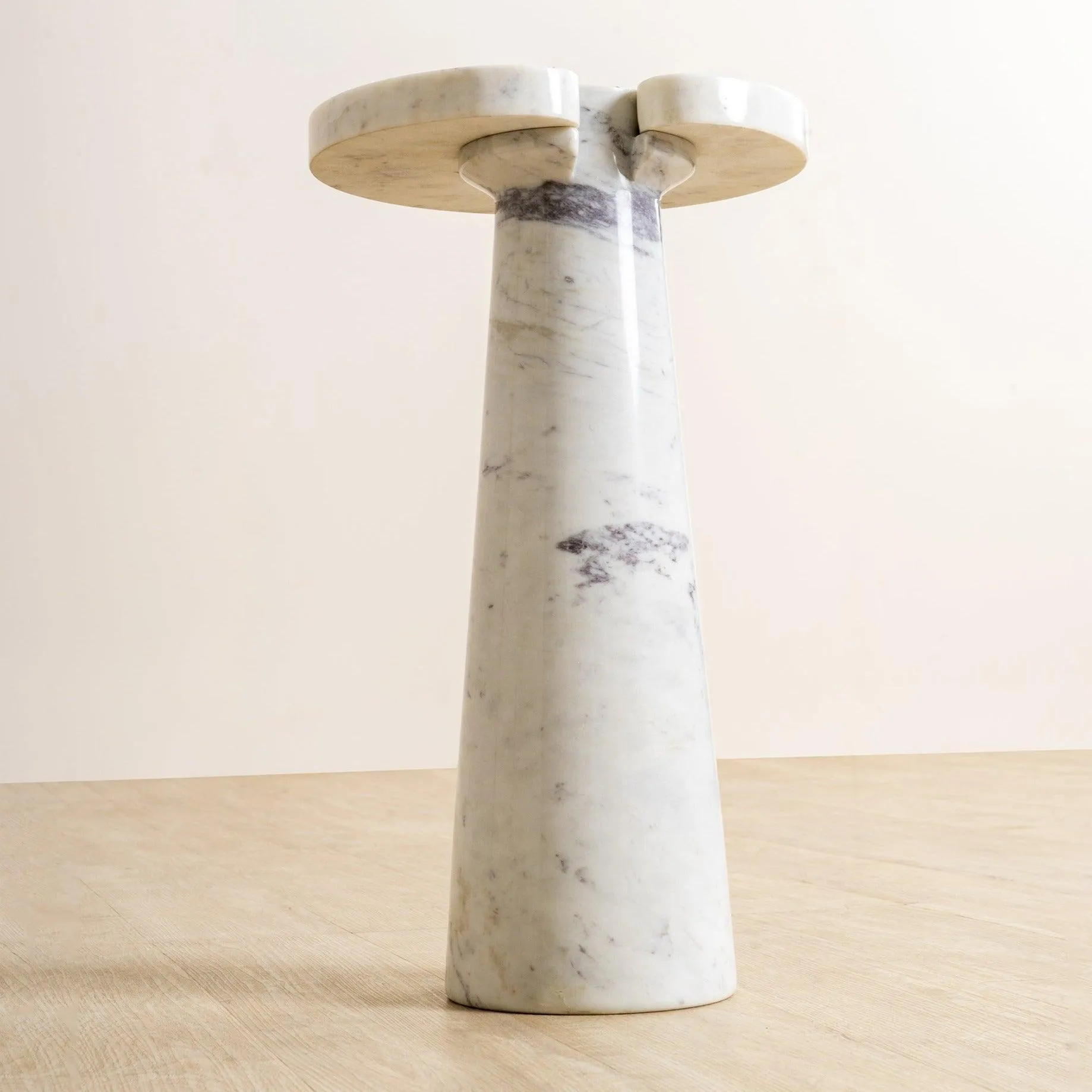 Fior Side Table | Marble End Table for Bedroom
