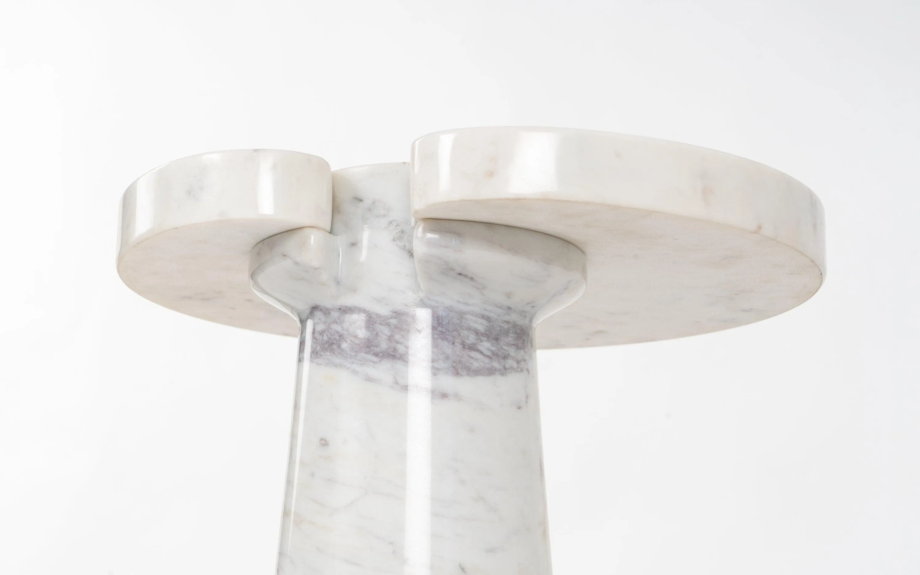 Fior Side Table | Marble End Table for Bedroom