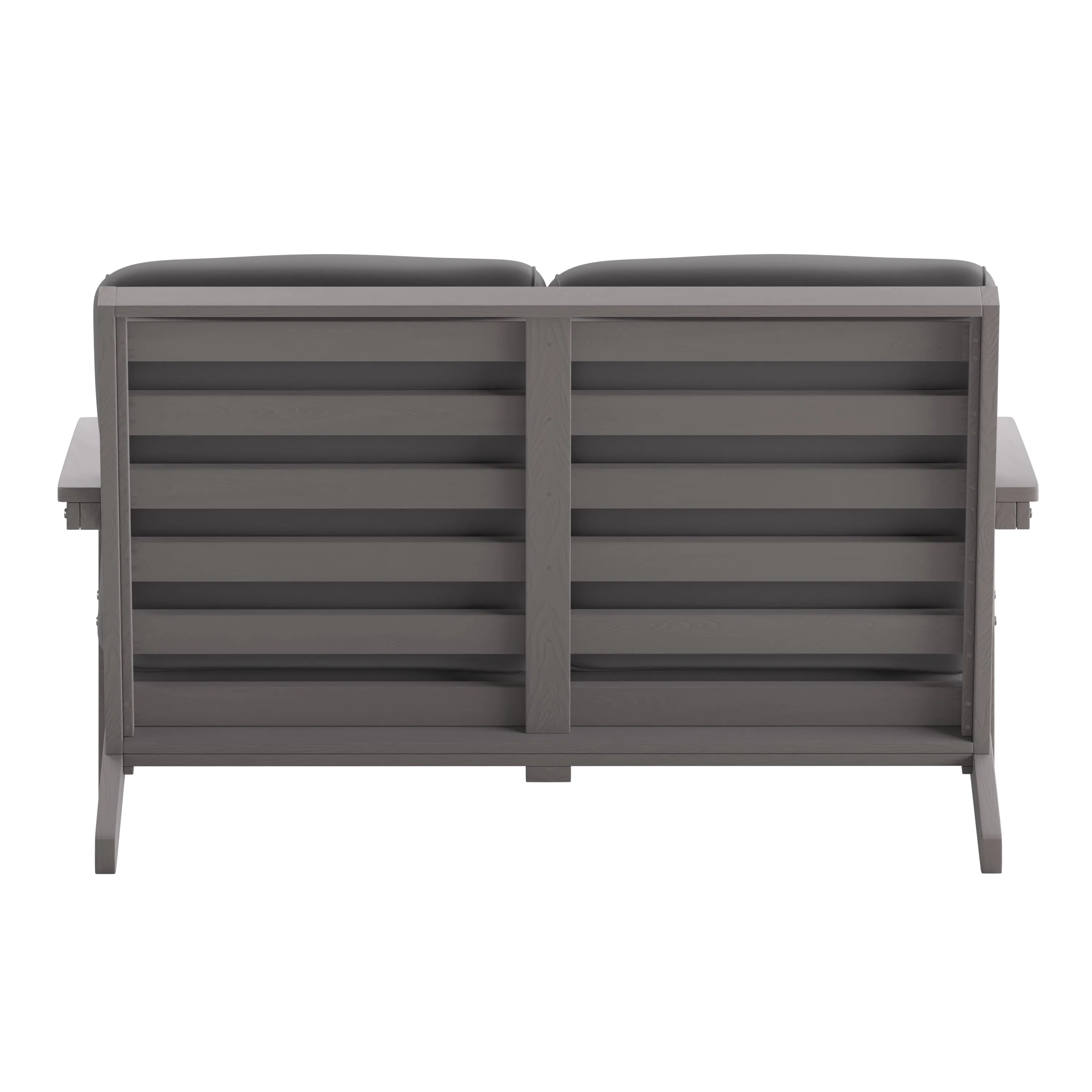 Gray/Gray Loveseat-Cushions JJ-C14022-GY-GG