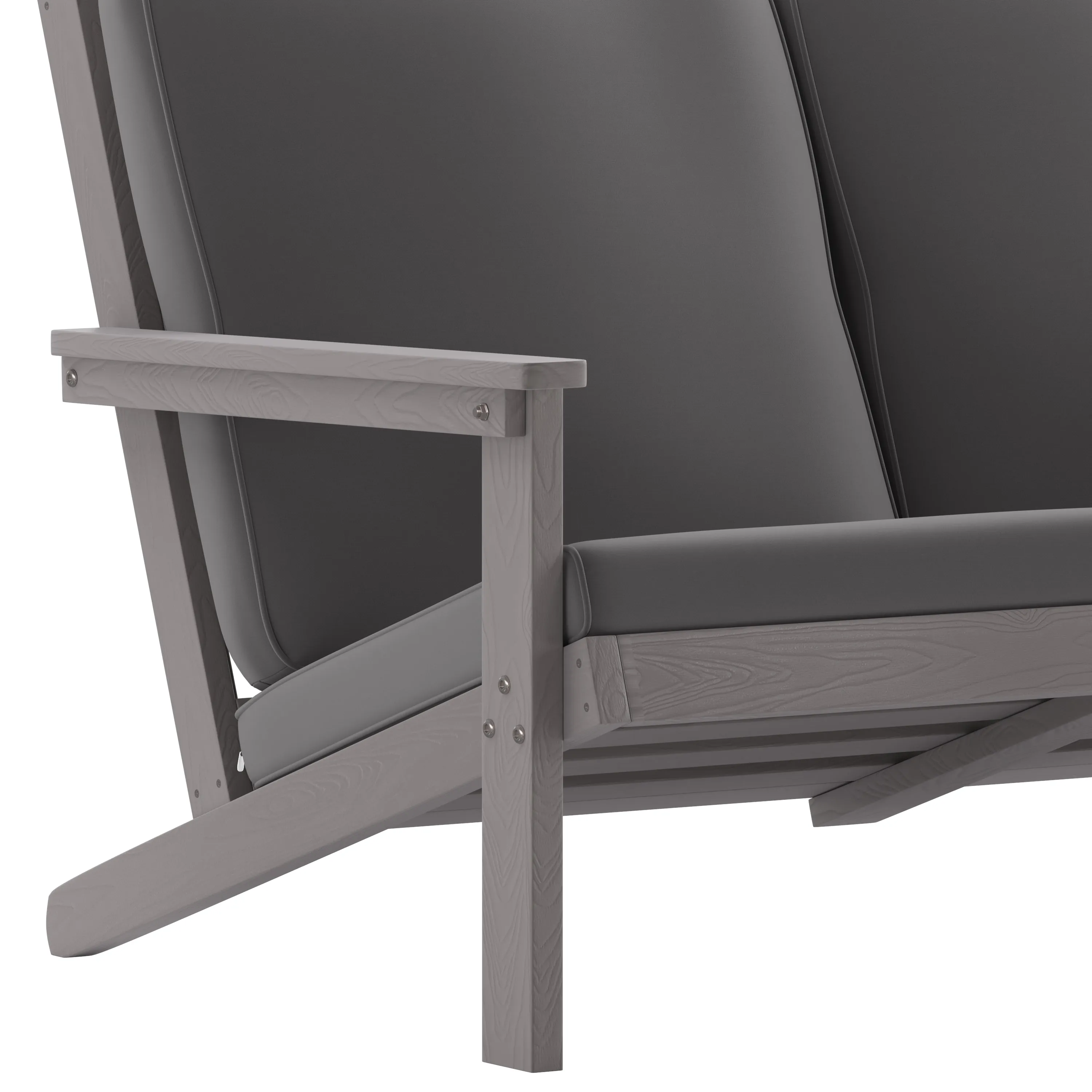 Gray/Gray Loveseat-Cushions JJ-C14022-GY-GG