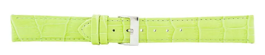 Green Alligator Leather Watch Band 18mm 175852