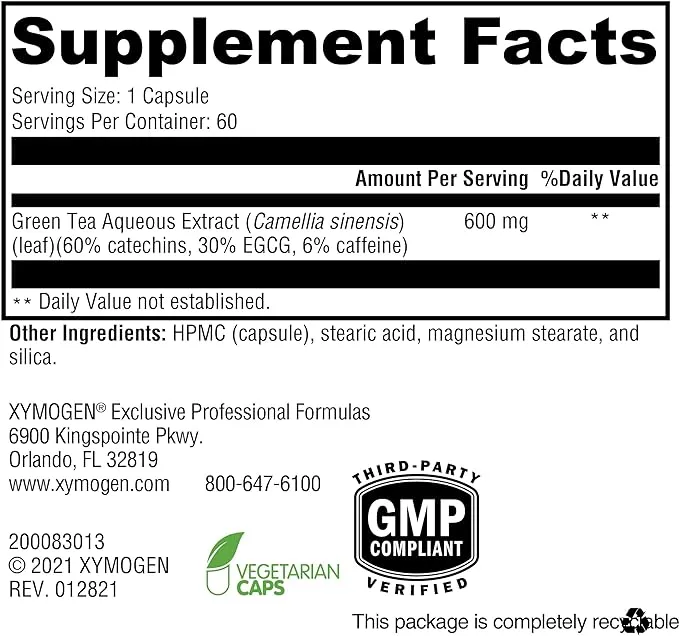 Green Tea 600 - 60 count