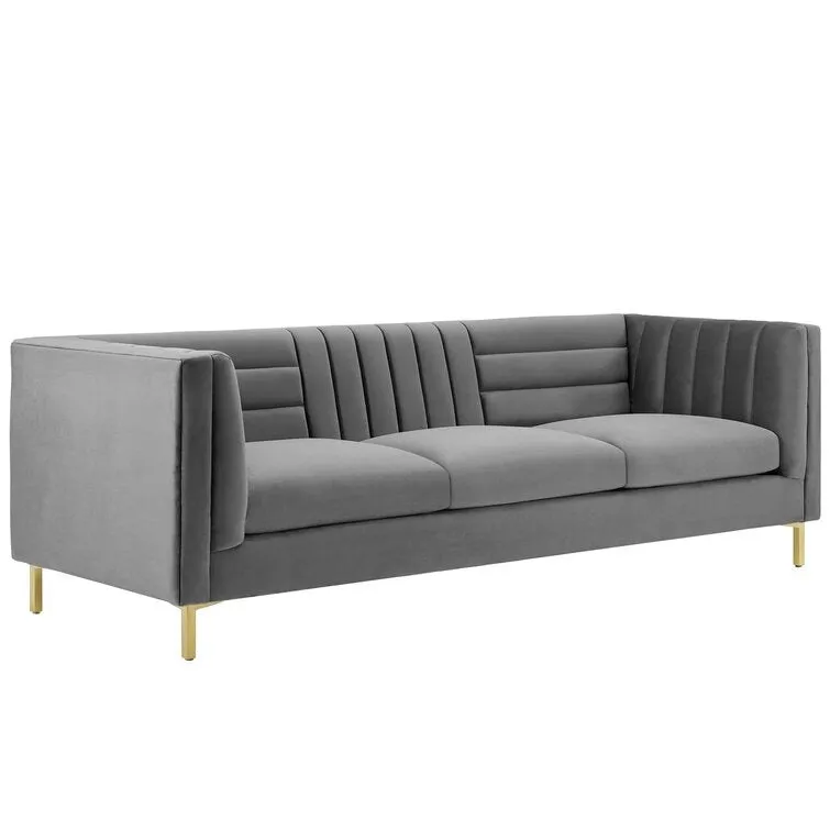 Hamilton 3-Seater Premium Fabric Sofa For Living Room