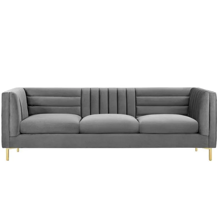 Hamilton 3-Seater Premium Fabric Sofa For Living Room