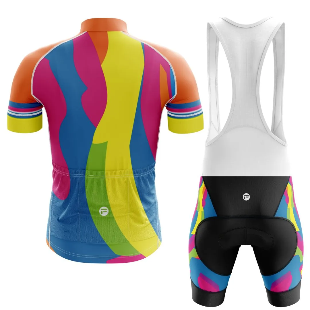 Harmony Hues | Men's Short Sleeve Cycling Set