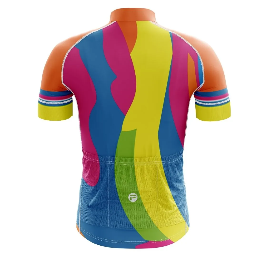 Harmony Hues | Men's Short Sleeve Cycling Set