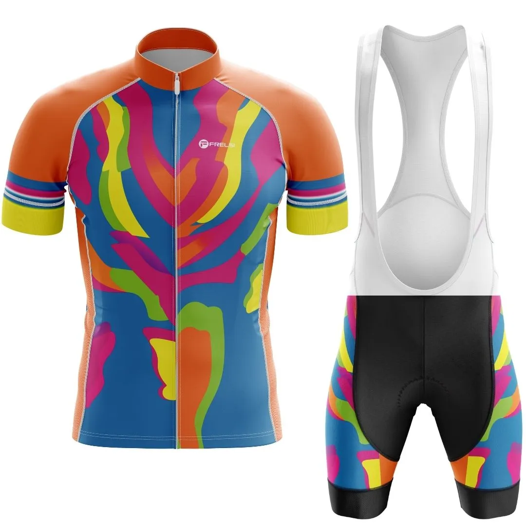 Harmony Hues | Men's Short Sleeve Cycling Set