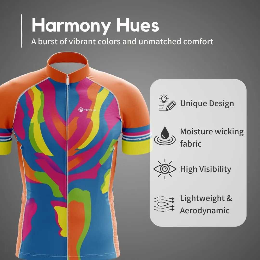 Harmony Hues | Men's Short Sleeve Cycling Set