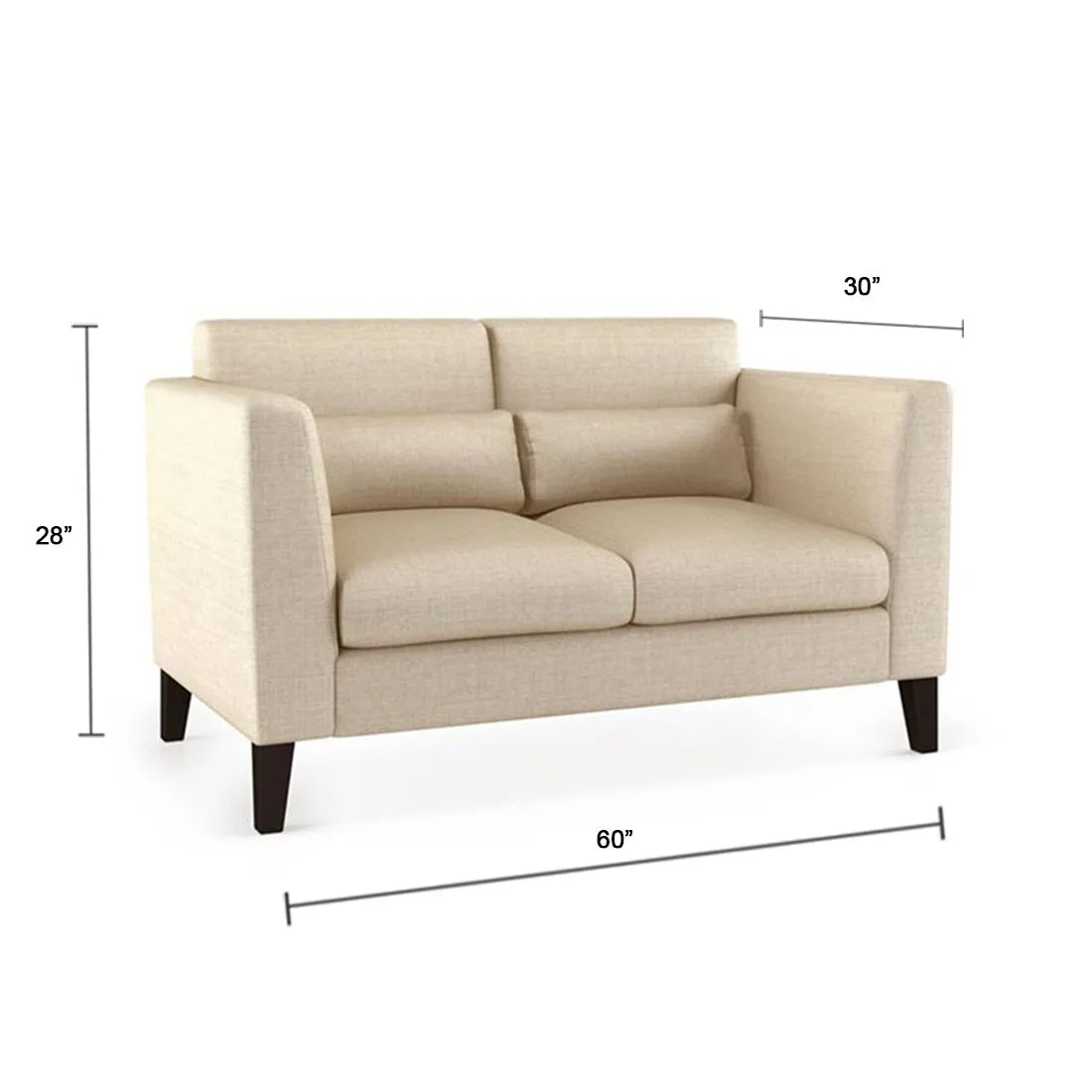 Hawk 6 Seater L Shape Sofa For Living Room - 3 2 1