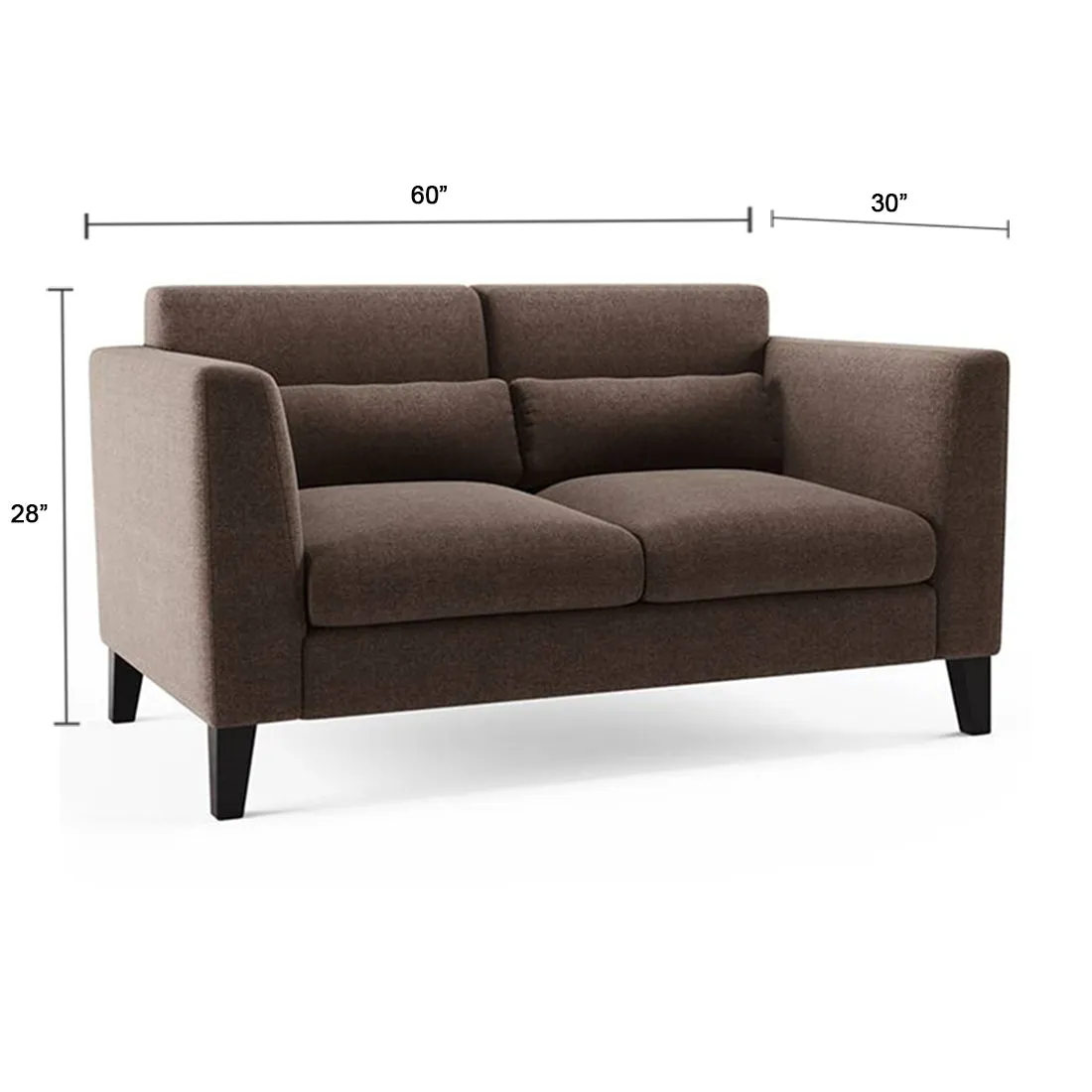 Hawk 6 Seater L Shape Sofa For Living Room - 3 2 1