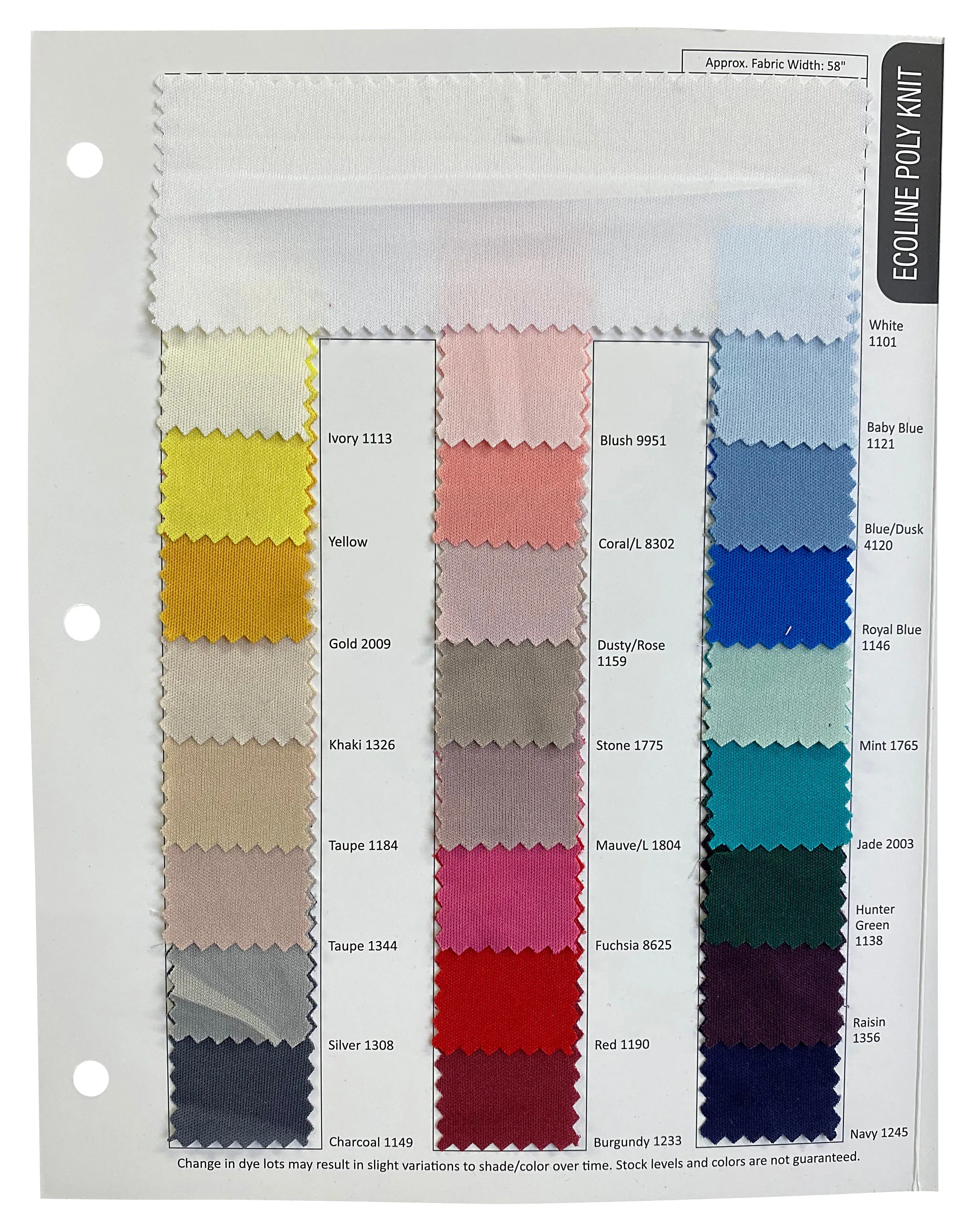 Interlock (Ecoline) Wholesale Fabric in Charcoal 1149
