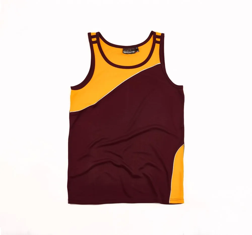 KQS01 CF Kids Sports Singlet