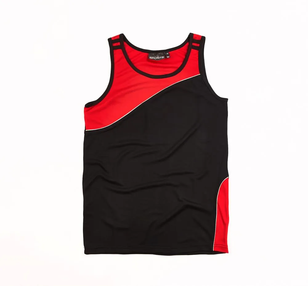 KQS01 CF Kids Sports Singlet