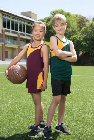 KQS01 CF Kids Sports Singlet