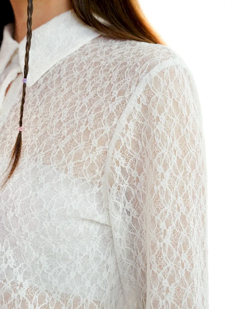 Lightweight Breathable Premium Texture Slim Blouse【s0000008691】