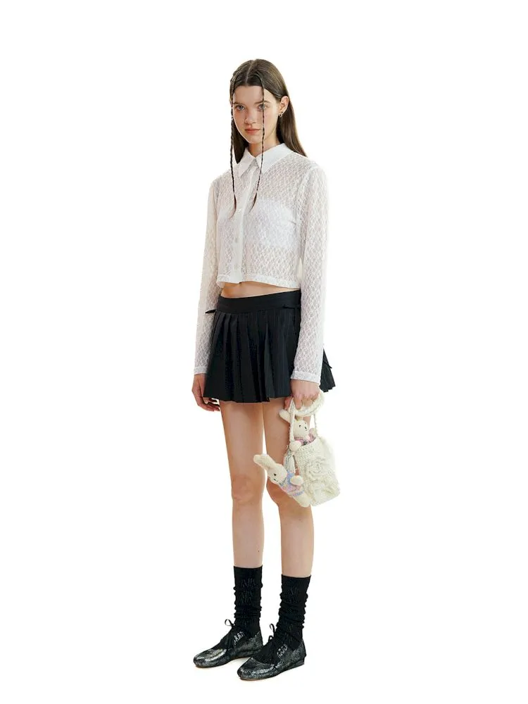 Lightweight Breathable Premium Texture Slim Blouse【s0000008691】