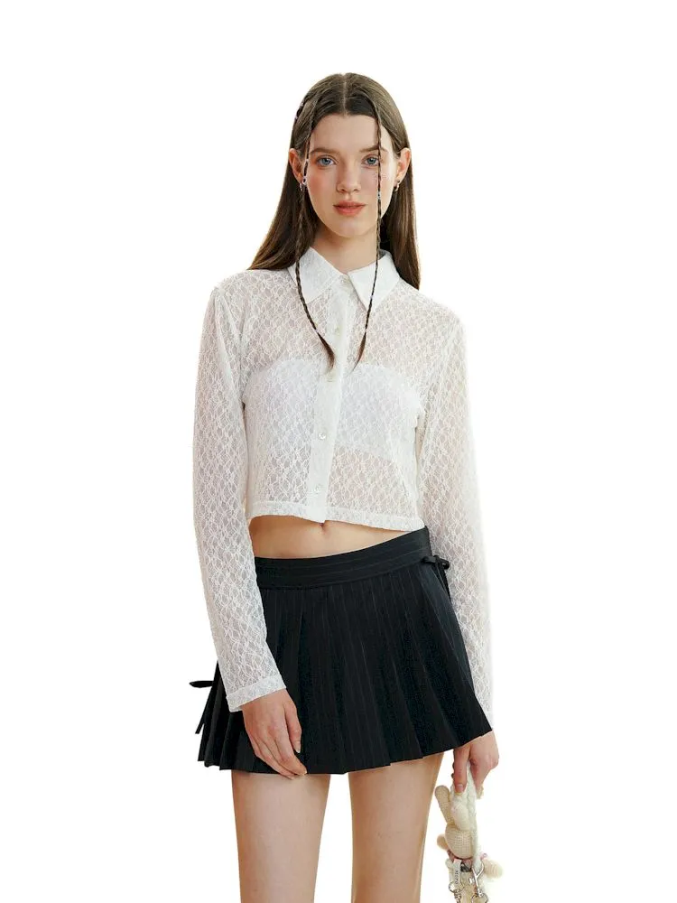 Lightweight Breathable Premium Texture Slim Blouse【s0000008691】