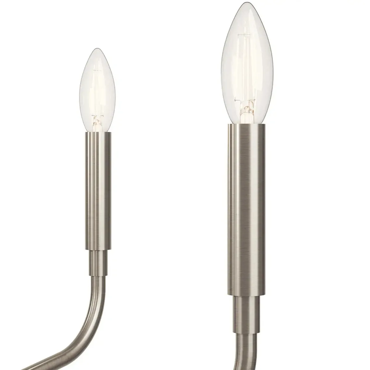 Madden 38" 6-Light Chandelier, Brushed Nickel Finish