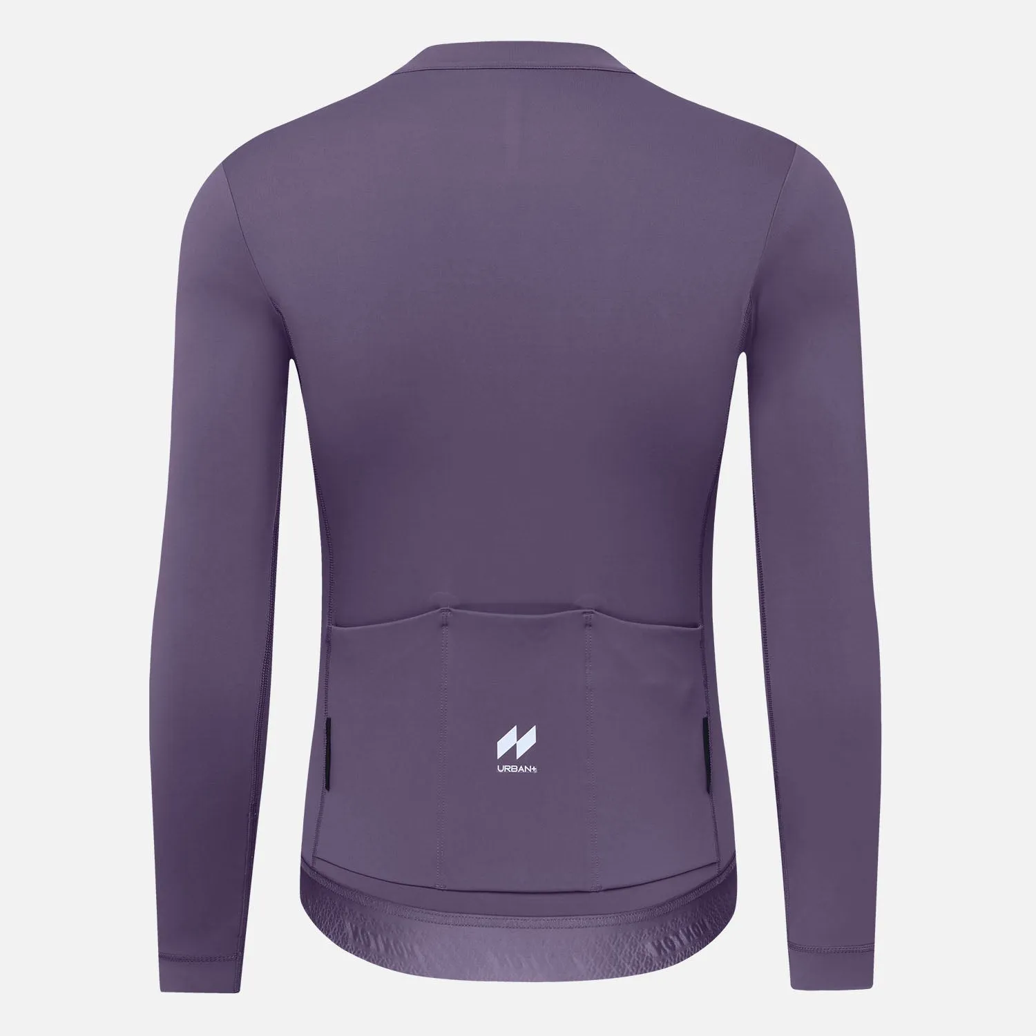 Men's LS Cycling Jersey Reki Heather Purple