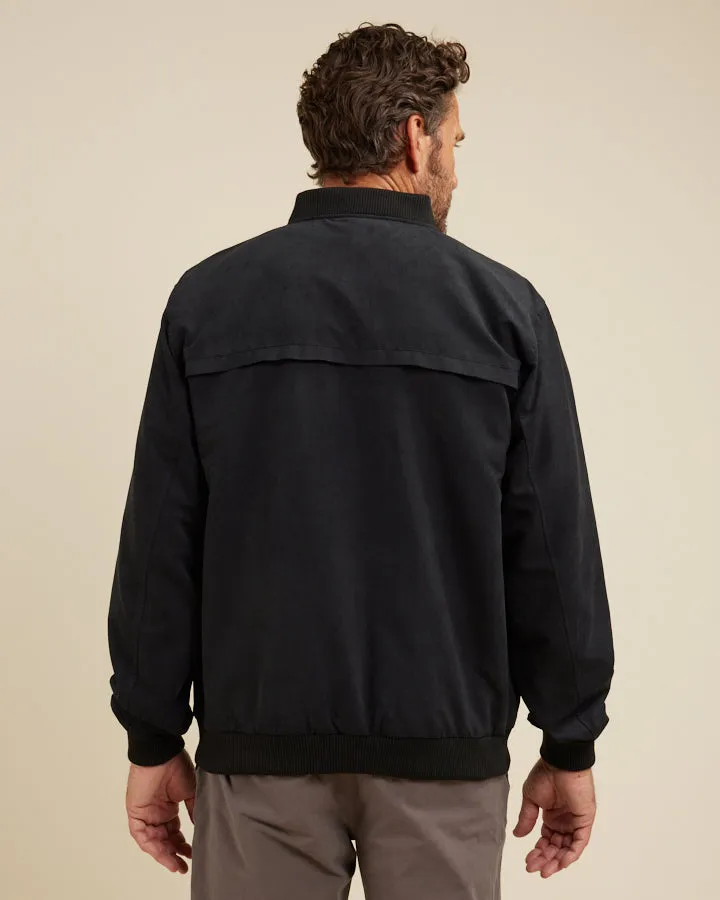 Microfibre Bomber Jacket