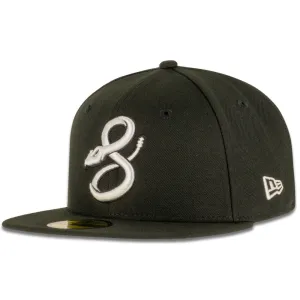 MLB Arizona Diamondbacks New Era City Connect Black and White 59FIFTY Fitted Hat