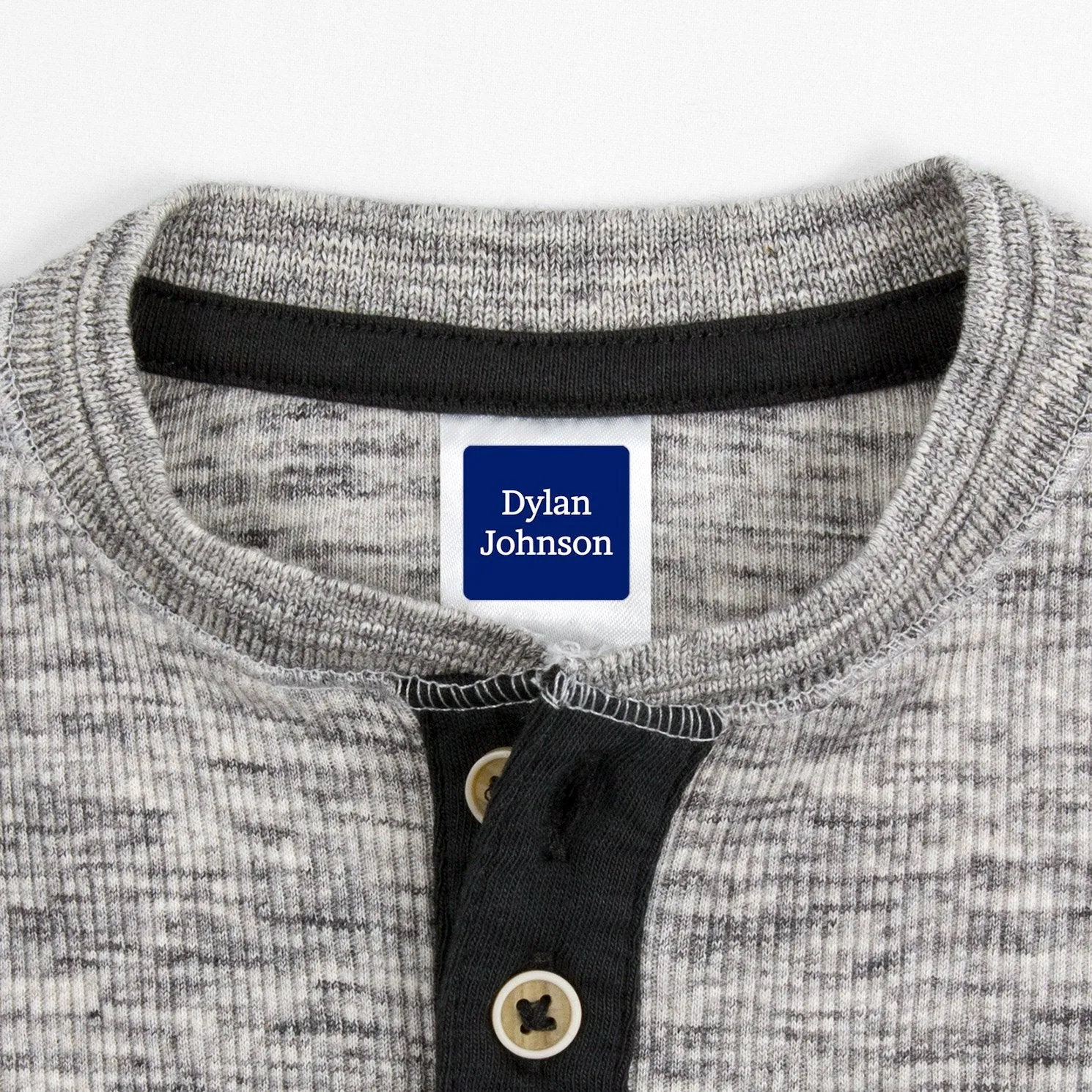 One Color Clothing Labels