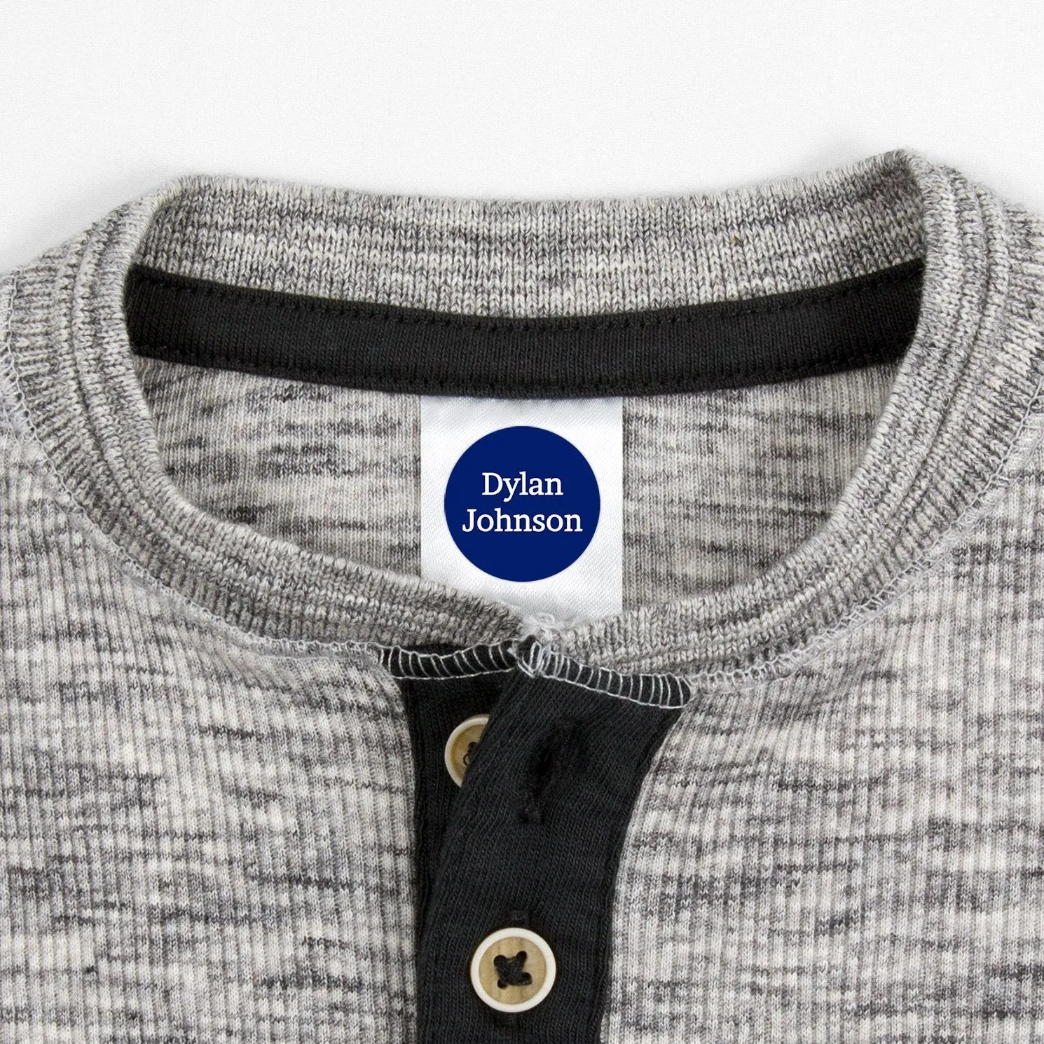 One Color Clothing Labels