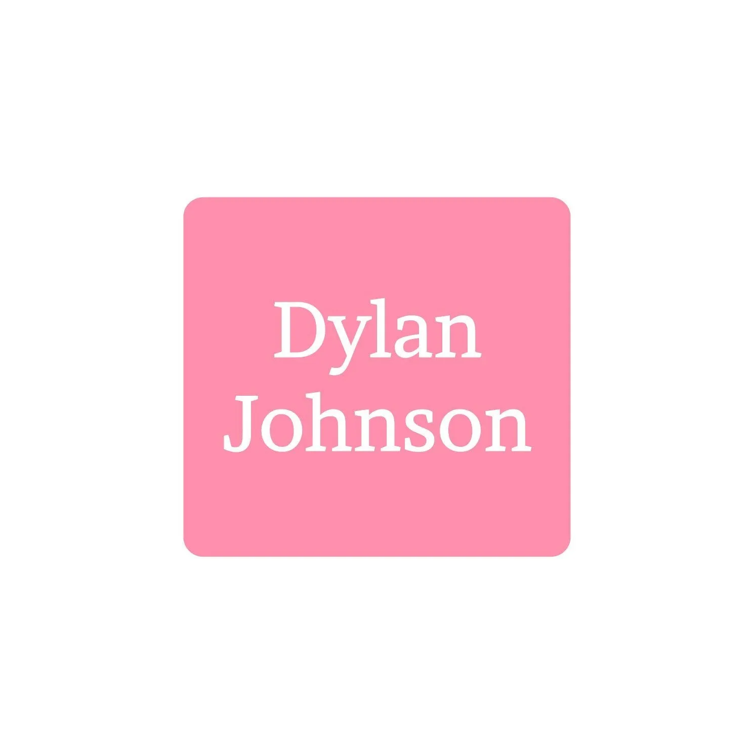 One Color Clothing Labels