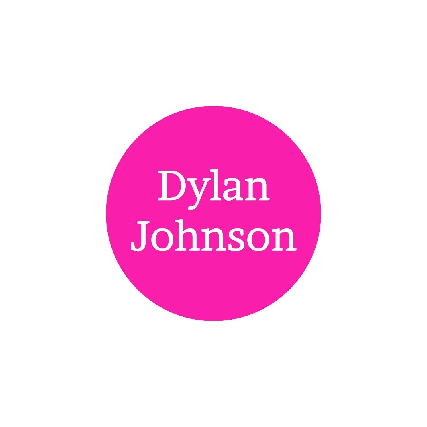 One Color Clothing Labels