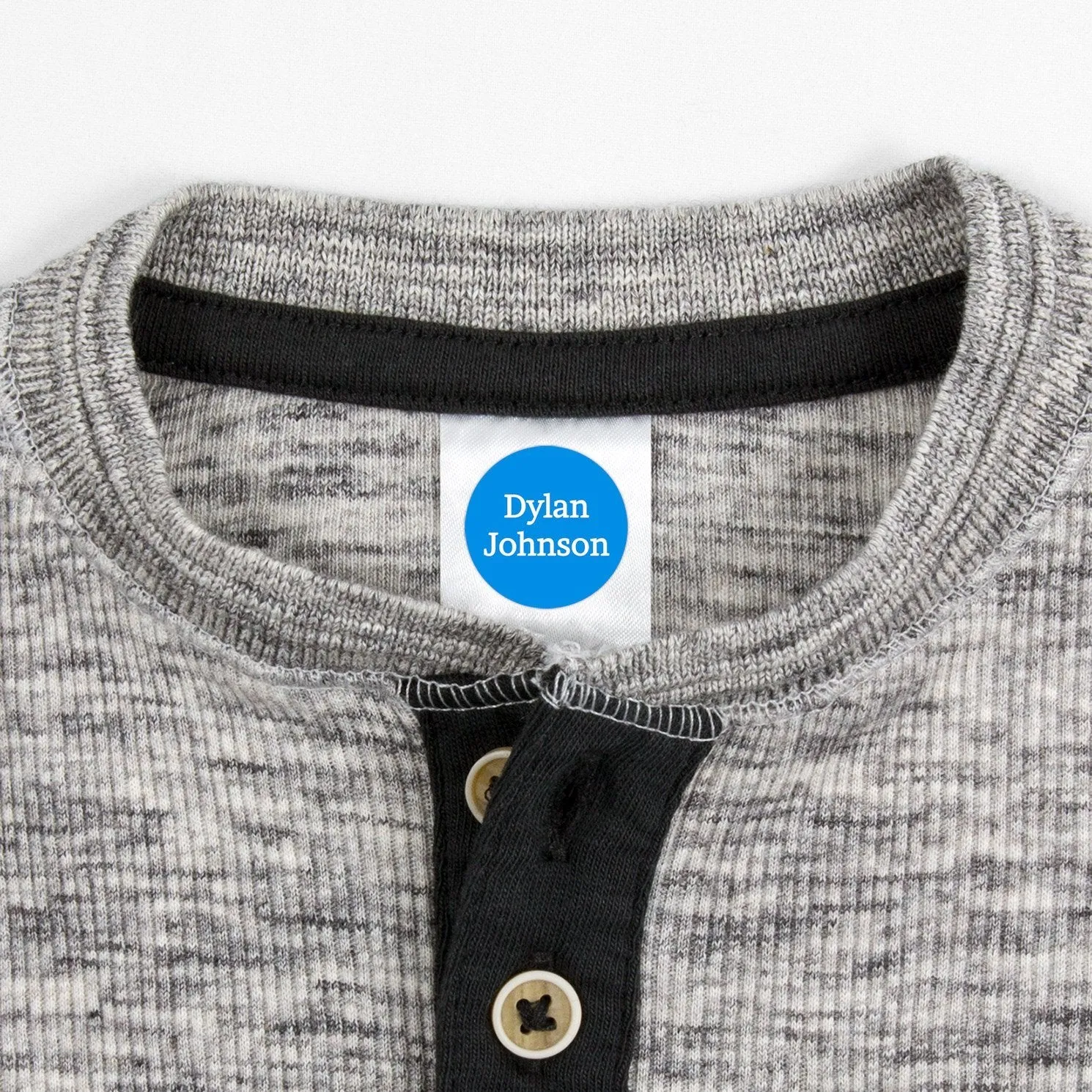 One Color Clothing Labels