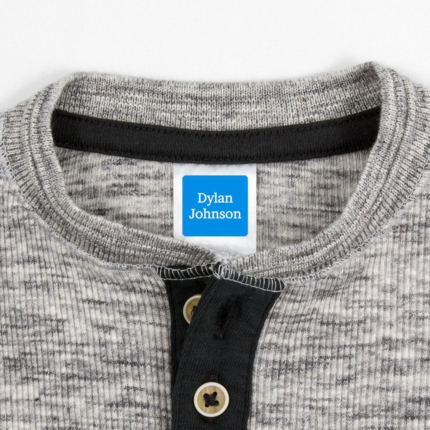One Color Clothing Labels