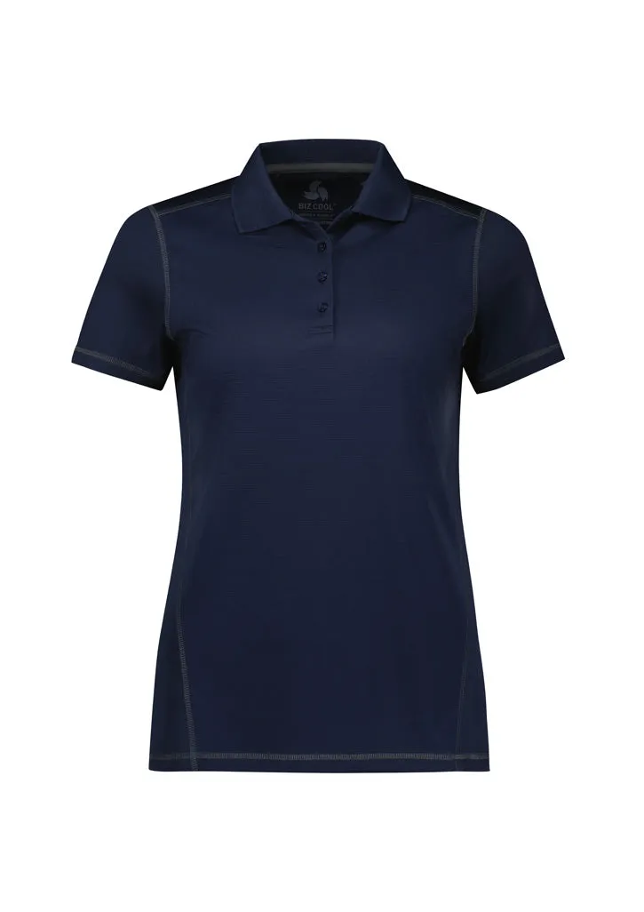 P419LS BizCollection Womens Dart Short Sleeve Polo