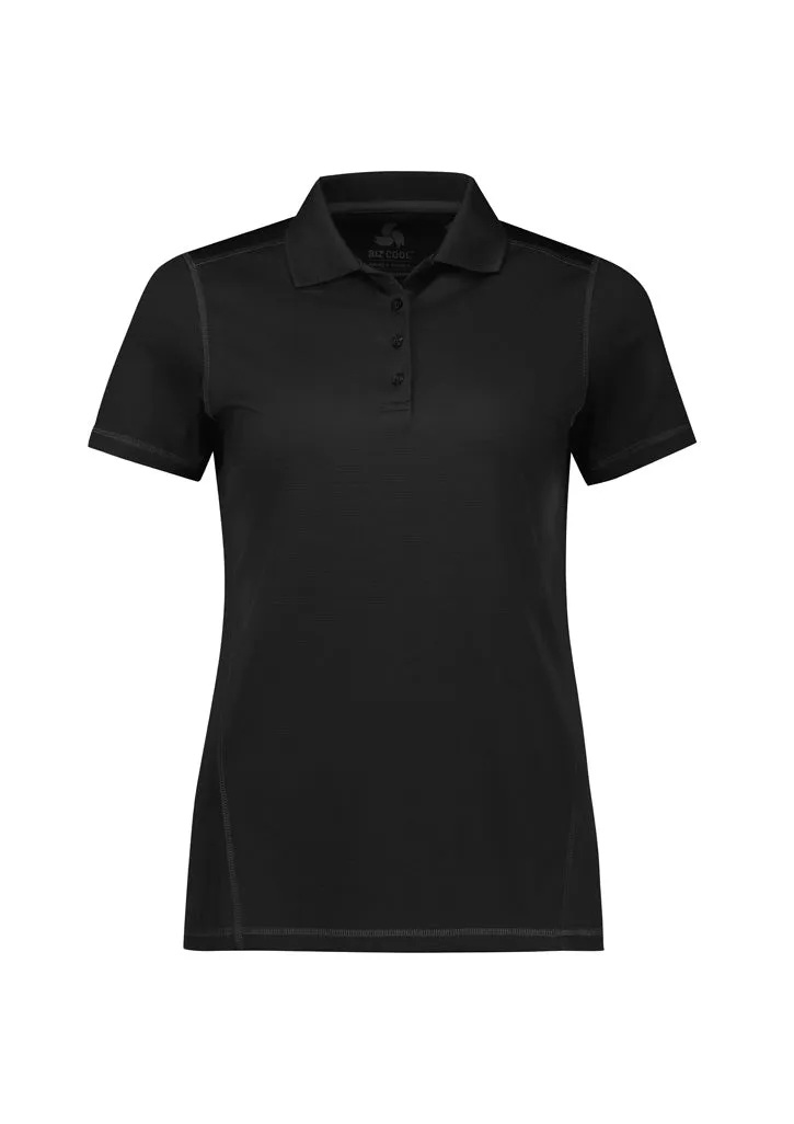 P419LS BizCollection Womens Dart Short Sleeve Polo
